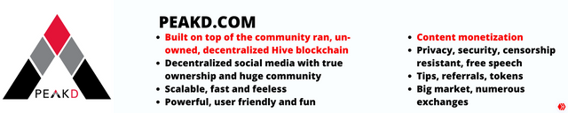 Peakd is the most versatile blogging HIVE frontend for content creators. 